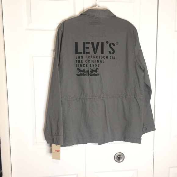 Levi's Midweight 4-Pocket Logo-Print Field Jacket - Picture 6 of 8
